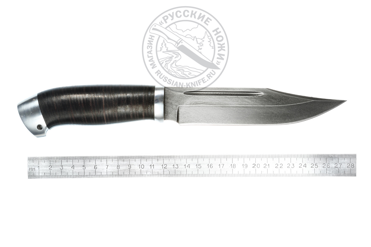 - Нож "Фин-2" (сталь ХВ5), кожа