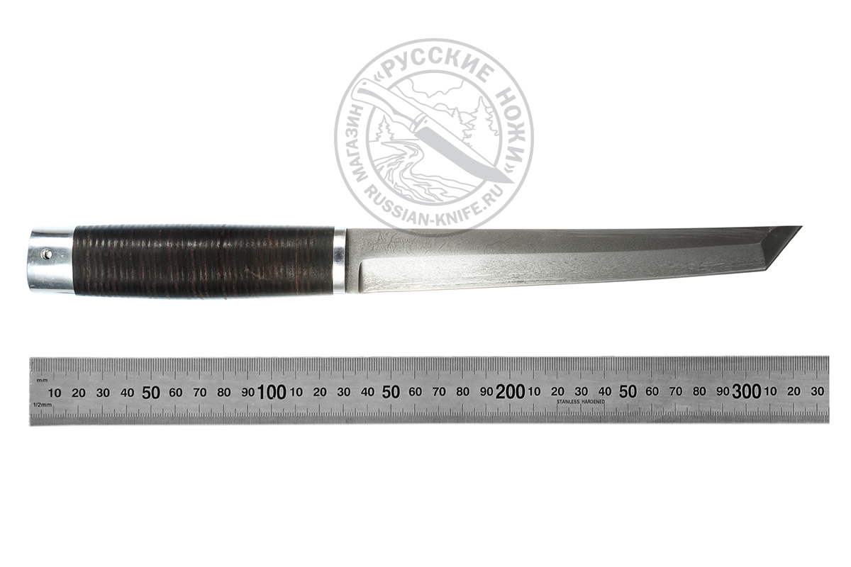 Нож "Японский" (сталь Х12МФ), кожа