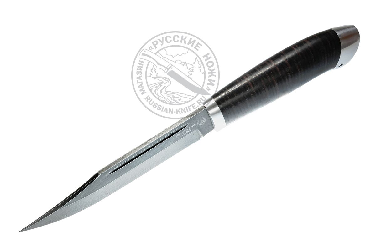 Нож "Фин-2" (сталь ХВ5), кожа
