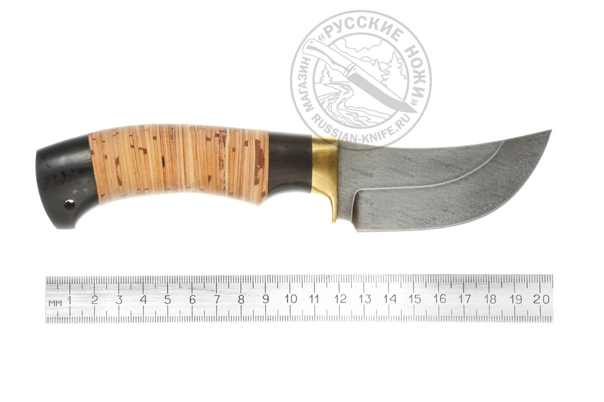 - Нож Джамбо-1 (сталь ХВ5), береста