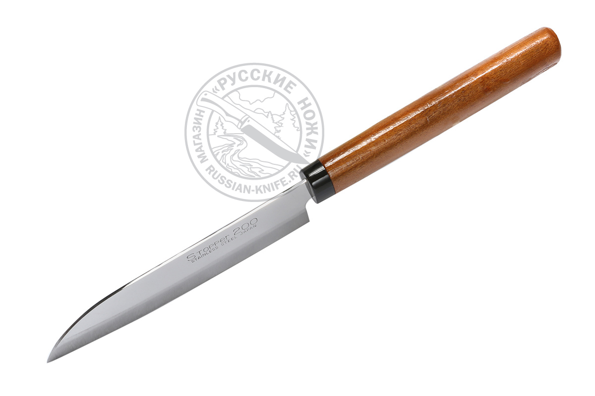 Нож для фруктов Сантоку (нержавеющая сталь) 105mm KC-077