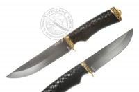 Нож Лань (сталь Х12МФ), граб, насечка
