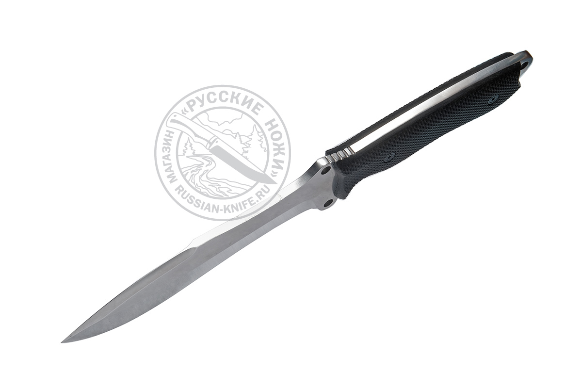 Нож Вестигатор ц.м., текстолит (сталь 95х18), насечка