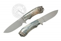 Нож Бобр (сталь S390), карельская береза , А.Жбанов