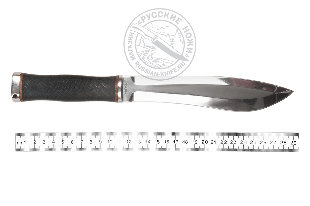 Нож Ротный-2 (сталь 95Х18), резина