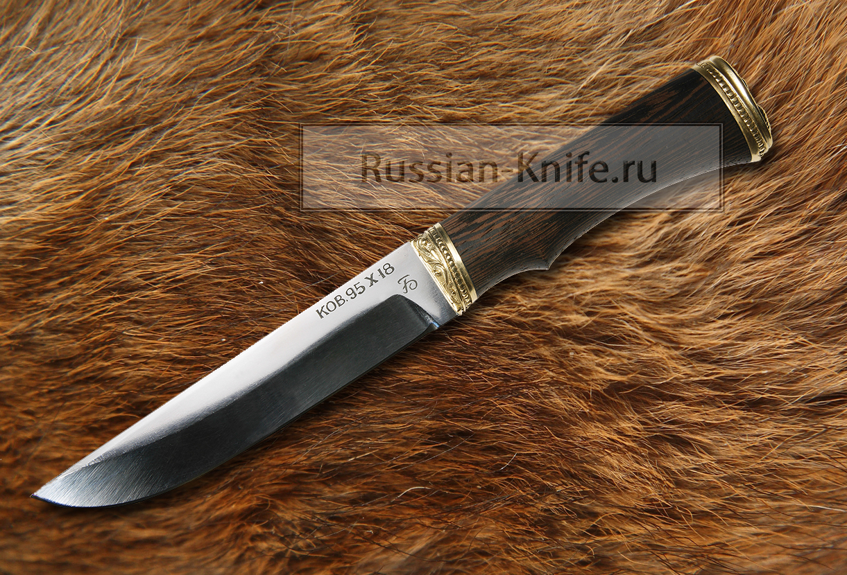 - Нож Лань-2 (сталь 95Х18), венге