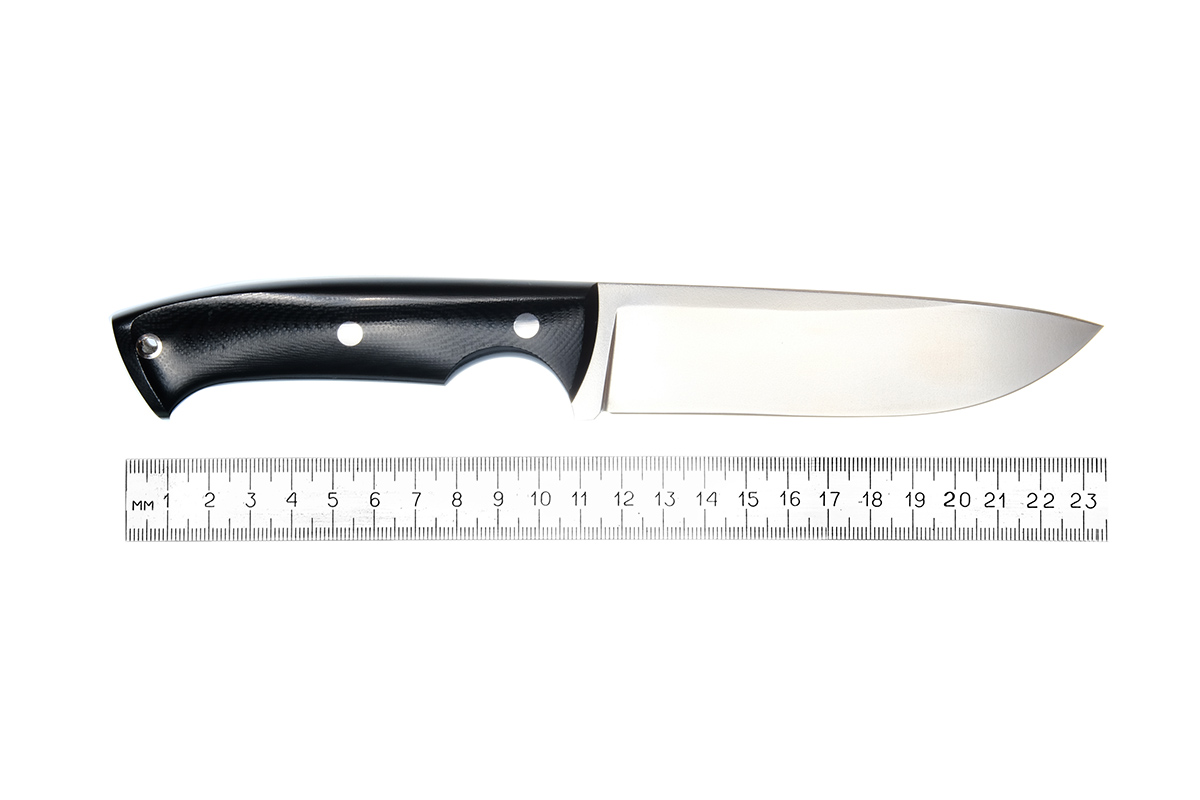 Нож Лесник ц.м., сталь N690, рукоять G-10