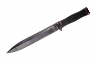 Нож Майор-2, сталь 65Г, резина