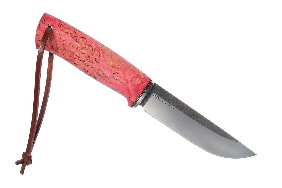 Нож "Лиман" (сталь М390), рукоять - карельская береза