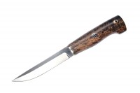 Нож финский (сталь Элмакс) стаб. карельская береза, мозаичный пин)