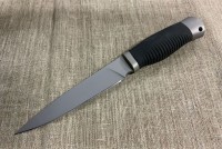 Нож Пермяк (сталь 70Х16МФС), резиновая рукоять,  Мелита-К
