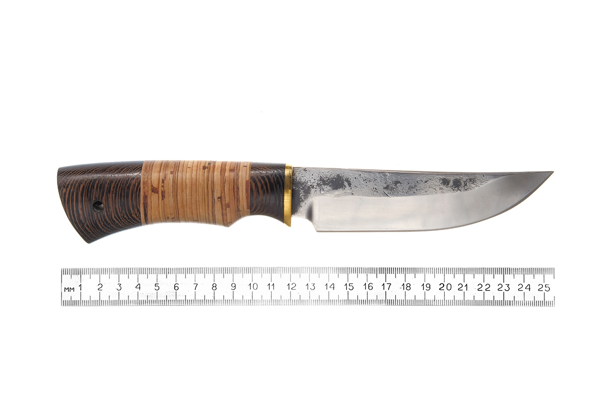 Нож Егерь (Сталь Х12МФ), береста