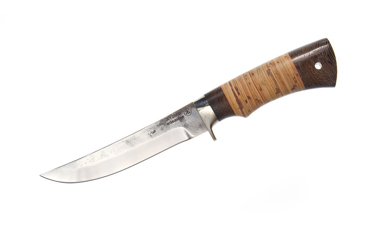 Нож Лис (Сталь Х12МФ), береста