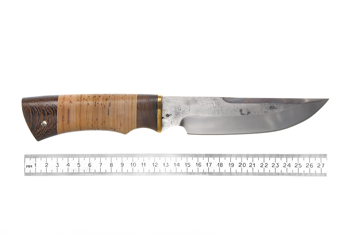 Нож Золотоискатель (Сталь Х12МФ), береста