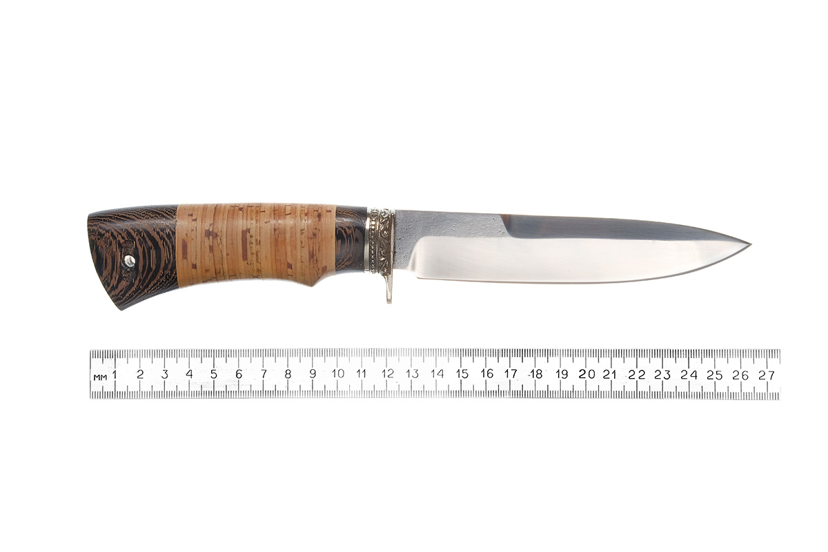 Нож Пехотный (Сталь Х12МФ), береста