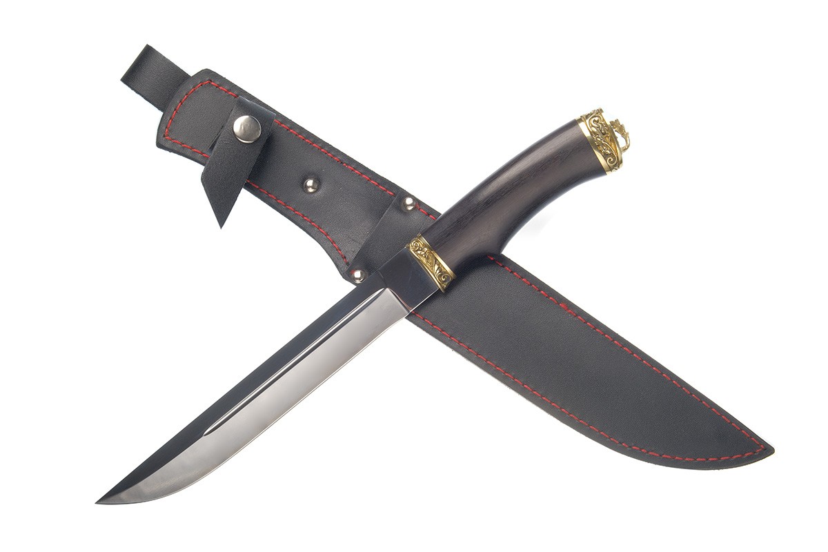 Фотография, картинка, Нож Пластун (сталь 95Х18), граб