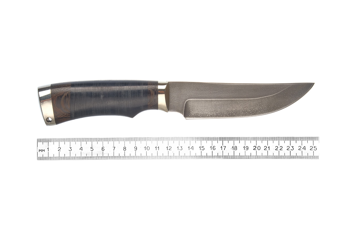Нож Егерь (сталь ХВ5) А. Жбанов, кожа, венге