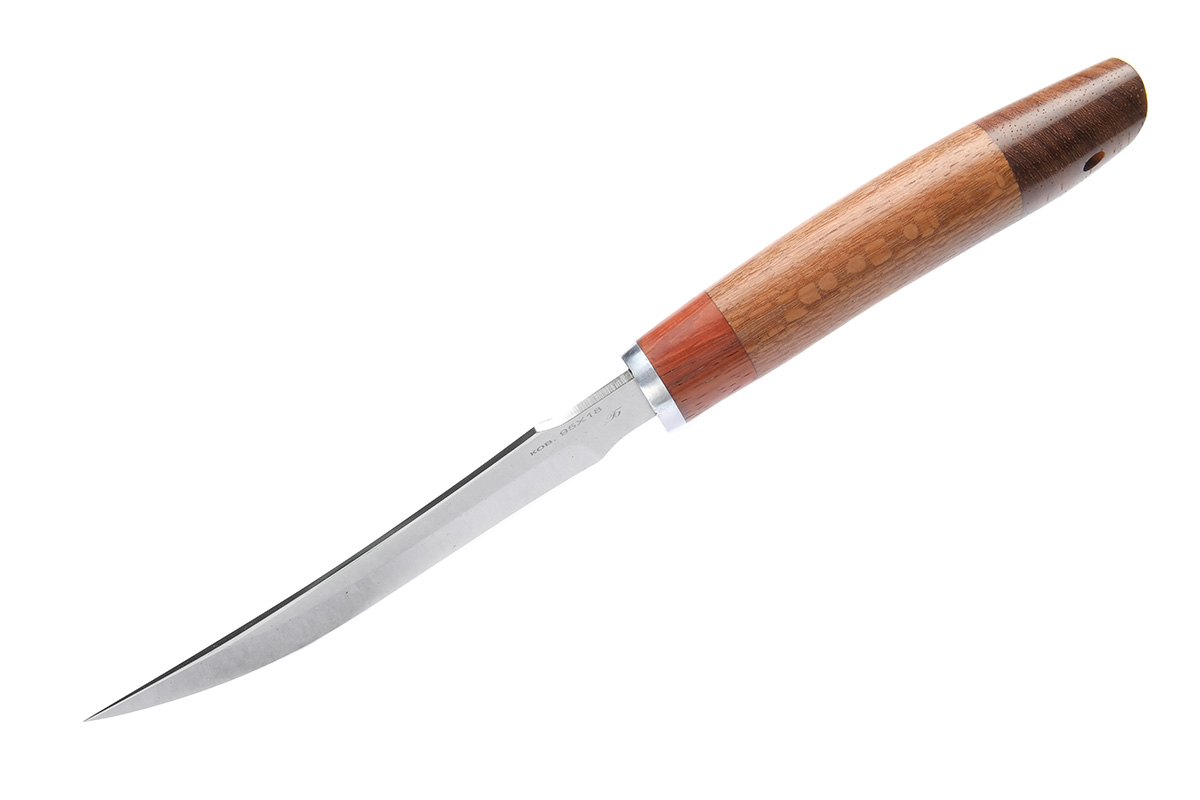 Нож Акула (сталь 95Х18), падук, лайсвуд