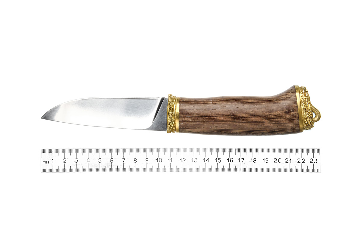 Нож Ласка (сталь 95Х18), венге