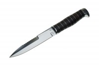 Нож Пограничник (сталь 95Х18), кожа