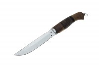 Нож Засапожный-Т (сталь 65Х13), кожа