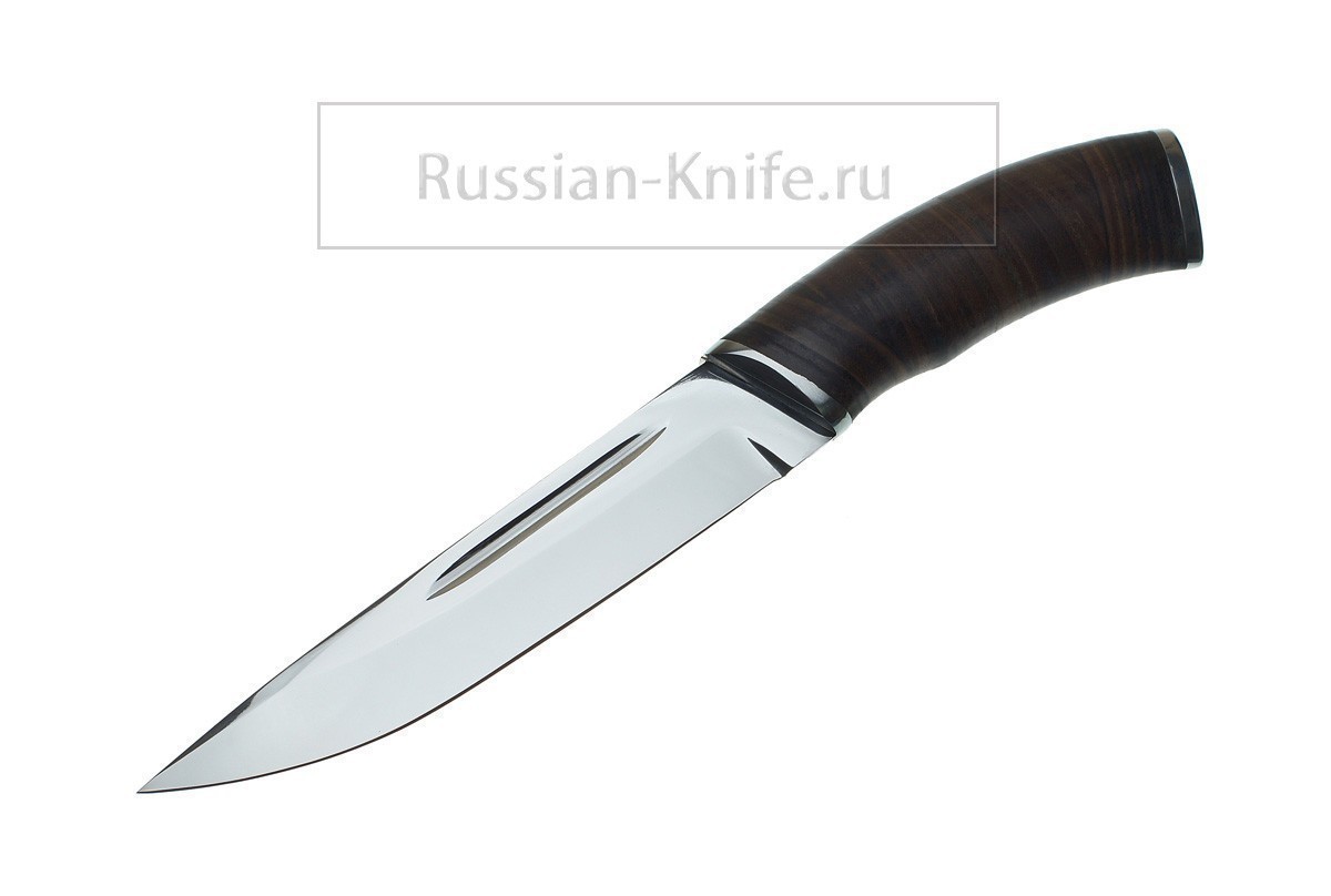 Фотография, картинка, Нож Гарпун-2 (сталь 95Х18), кожа