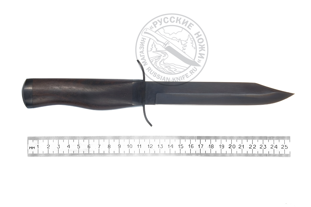 Нож Спецназ (НР-40), сталь 65Г, орех/граб