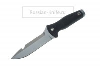 Нож Сапсан (сталь 70Х16МФС),  резиновая рукоять, Мелита-К