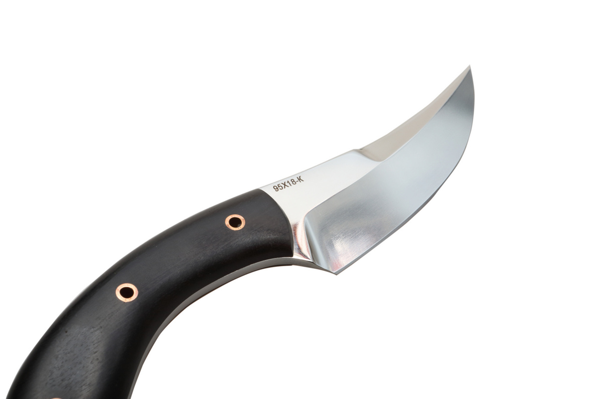 - Нож Клык-1 (сталь 95Х18) ц.м., граб
