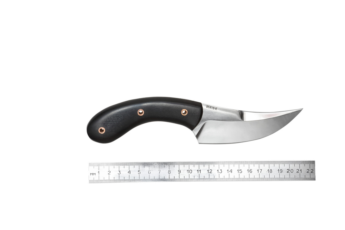 - Нож Клык-1 (сталь 95Х18) ц.м., граб