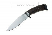 - Нож Солдат-3 (сталь 95Х18), кожа