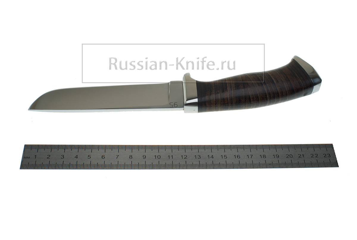 Нож Варан-3 (сталь 95Х18), кожа