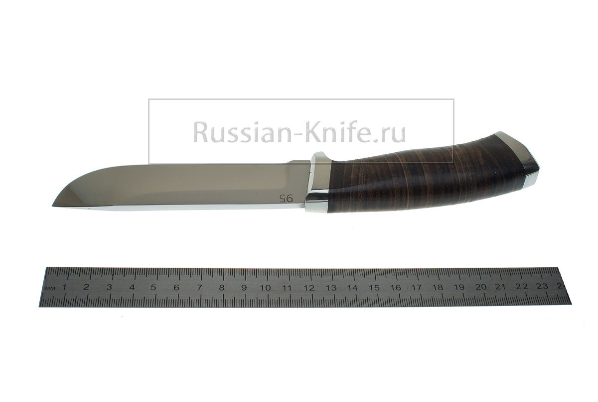 Нож Варан-2 (сталь 95Х18), кожа