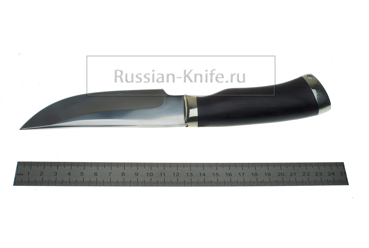 Нож Егерь (порошковая сталь Uddeholm ELMAX), граб