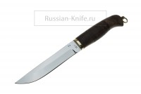 - Нож Засапожный (сталь 110Х18МШД), кожа