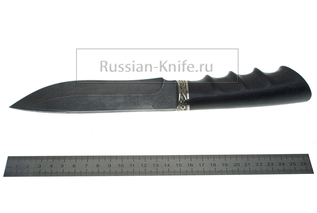 Нож Беркут (сталь Р12М-быстрорез), граб, А.Жбанов