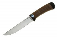 Нож "Лиса" (сталь 95х18), рукоять - береста, компания АИР