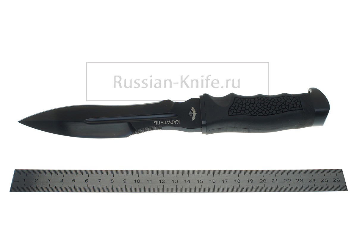 Нож Каратель черный (сталь 70Х16МФС)