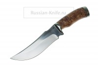 - Нож Восток (порошковая сталь Uddeholm ELMAX), карельская береза