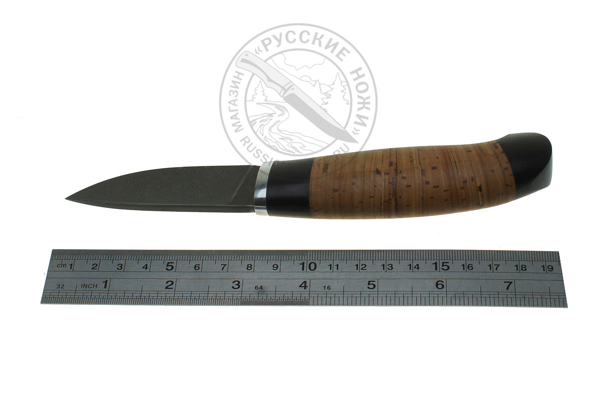 Нож "Шкурник-3М" (сталь ХВ5), береста