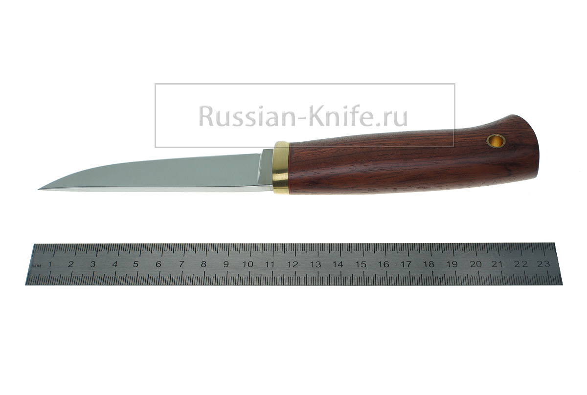 - Нож Удобный (сталь 440C),  бубинга, 165.5201