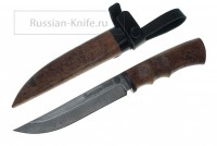 Нож Осётр (сталь Р12М-быстрорез)-деревянные ножны