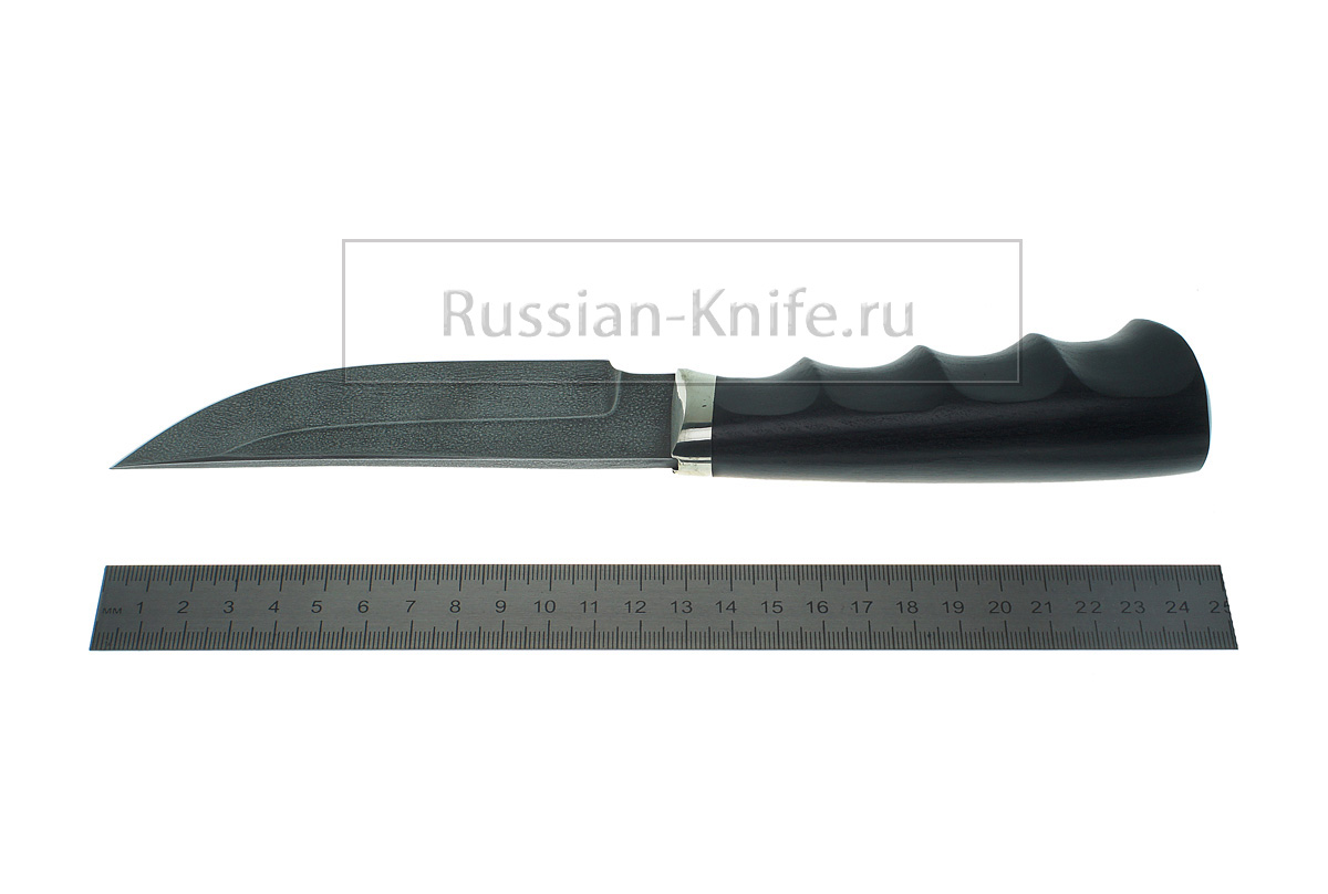 Нож Егерь (сталь Р12М-быстрорез), граб, А.Жбанов
