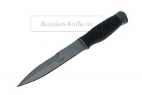 Нож Гюрза (сталь 70Х16МФС), резиновая рукоять, Мелита-К