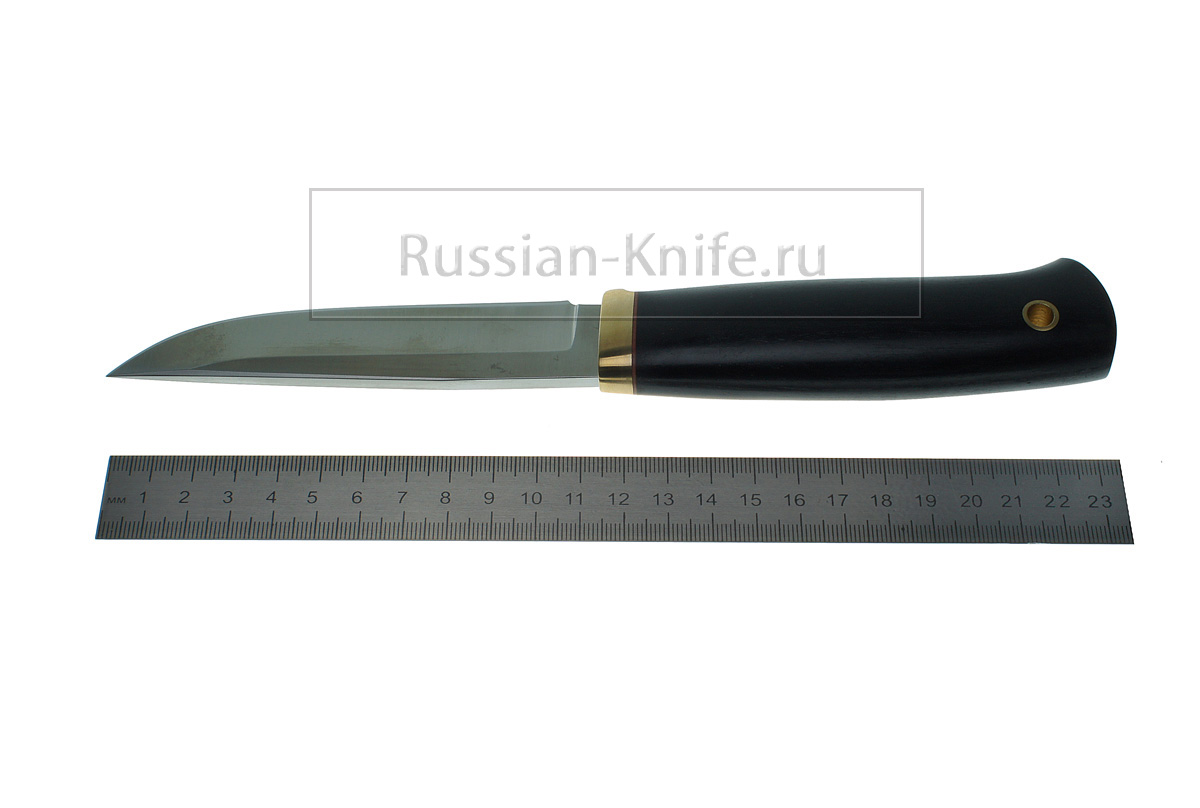 - Нож Кузьмич (сталь 440С) граб, 150.5205
