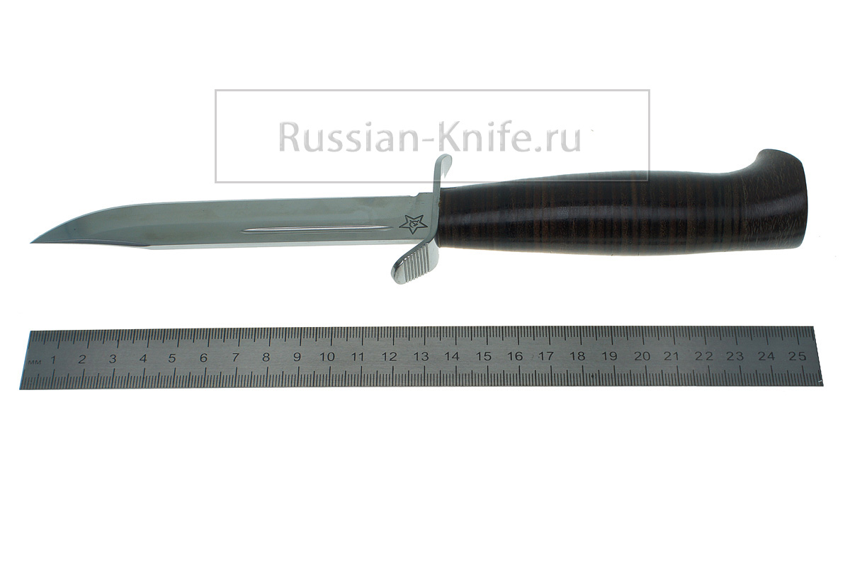 - Нож "Штрафбат" (сталь 95х18), кожа, компания АИР