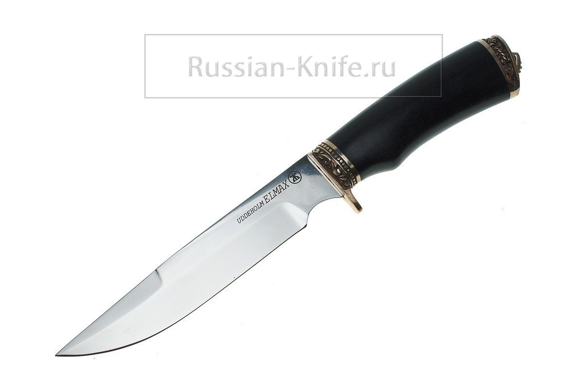 Фотография, картинка, Нож Судак (порошковая сталь Uddeholm ELMAX), граб