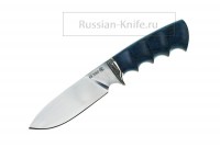 - Нож Бобр (сталь М390), стаб. карельская береза, А.Жбанов