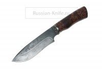 Нож Волк (сталь ХВ5), А.Жбанов, стаб. дерево