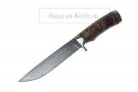 Нож Соболь (сталь ХВ5), А.Жбанов, стаб. дерево